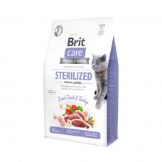 Brit Care Grain-Free Sterilized Weight Control 2kg, 100171294, cat Brit Care Grain-Free, Brit Care, cat Brit Care, catsmart, Brit Care, Brit Care Grain-Free
